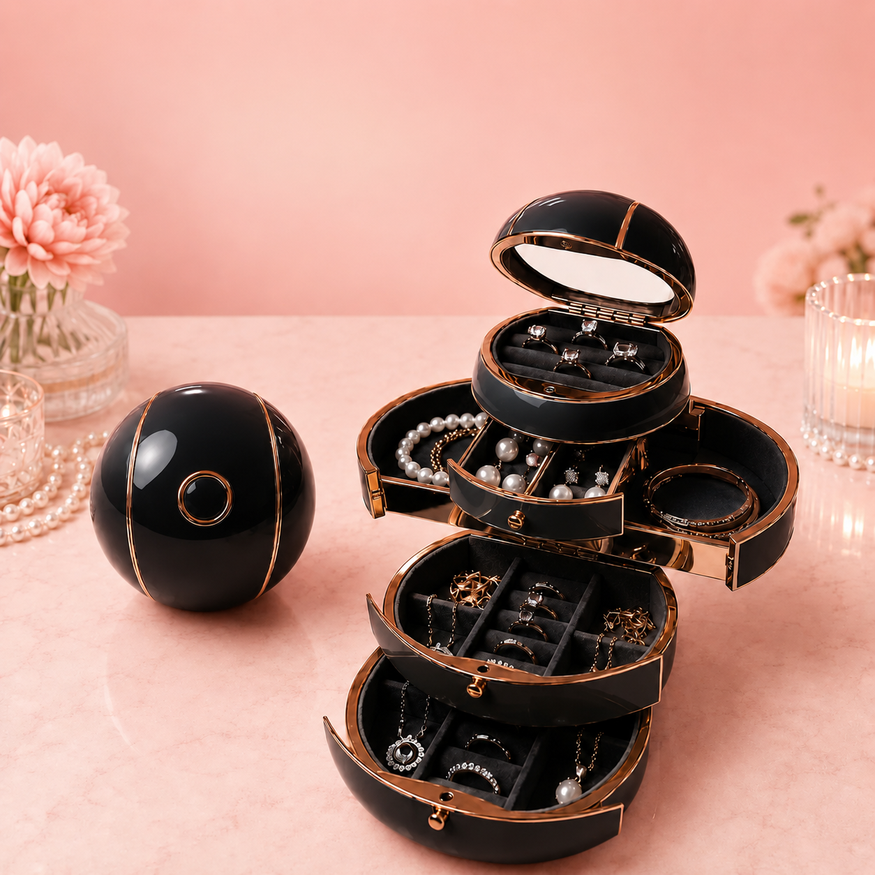 Esferia™ Magic Sphere Jewelry Organizer