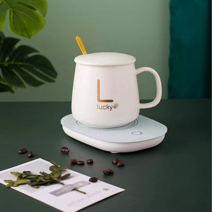 HeatPro™ Cup with electric beverage heating base