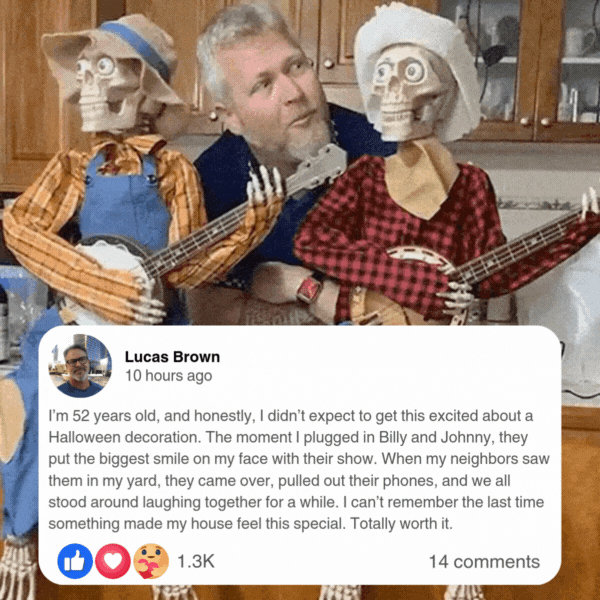 Billy Bones & Johnny Ribs™ (Includes 3 FREE Gifts + Fast Shipping)