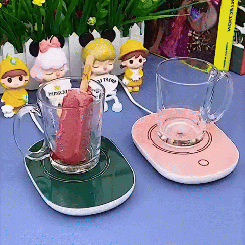 HeatPro™ Cup with electric beverage heating base